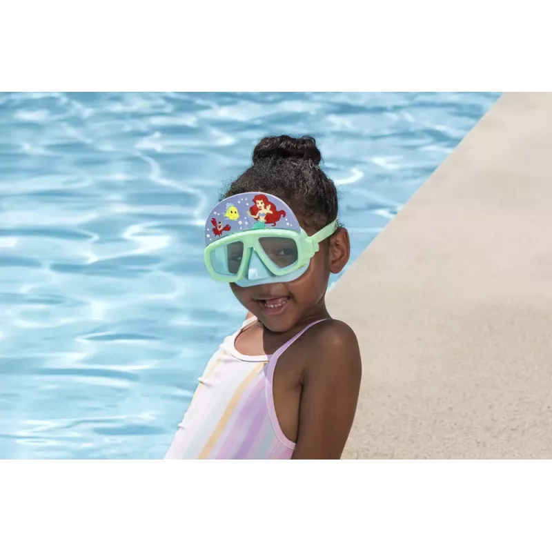 Disney Bestway 9103D Gafas de natación Little Mermaid menta