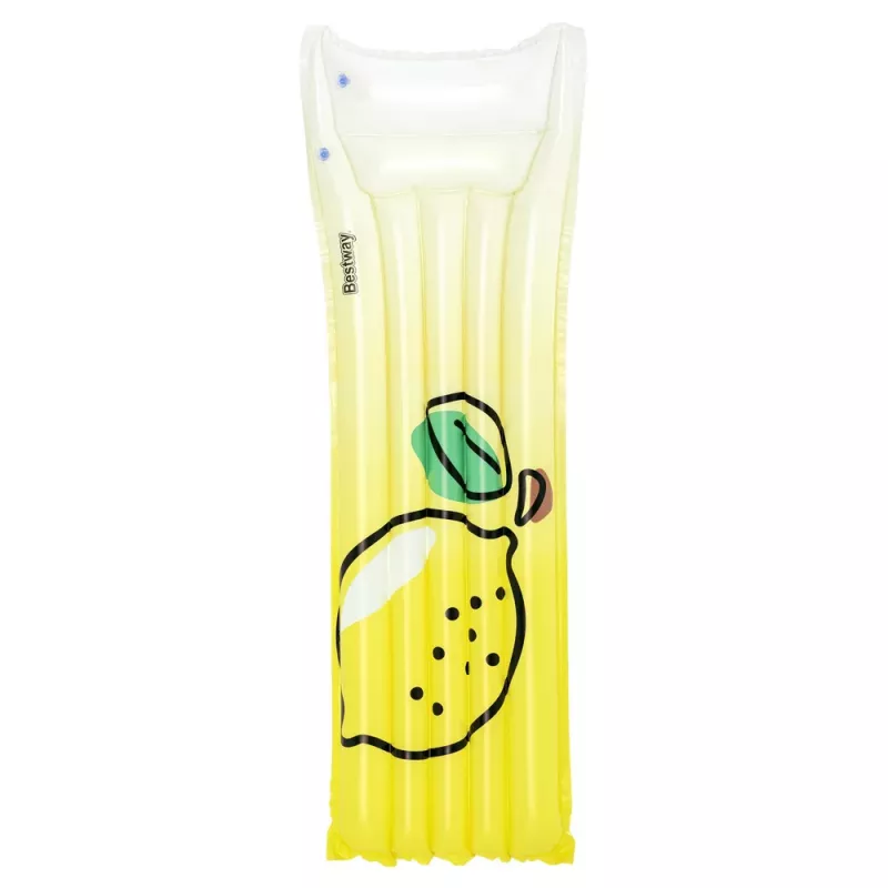 Bestway Colchón flotante Lemon 183 x 69 cm flotador hinchable para piscina