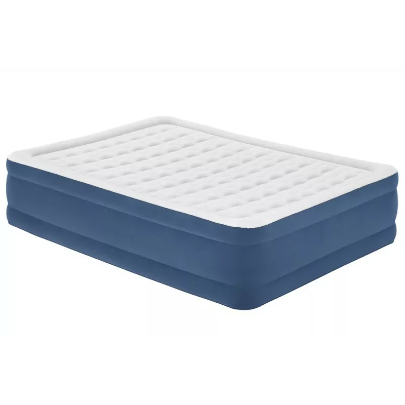 Bestway 67624 Colchón hinchable 203 x 152 x 46 cm Queensize con bomba AC integrada