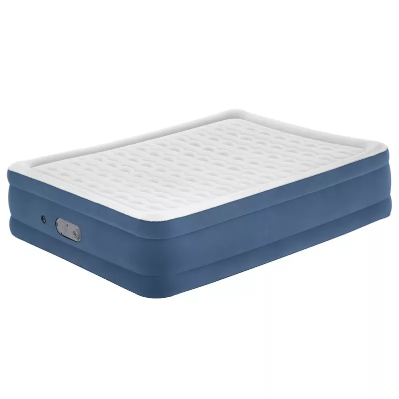Bestway 67624 Colchón hinchable 203 x 152 x 46 cm Queensize con bomba AC integrada