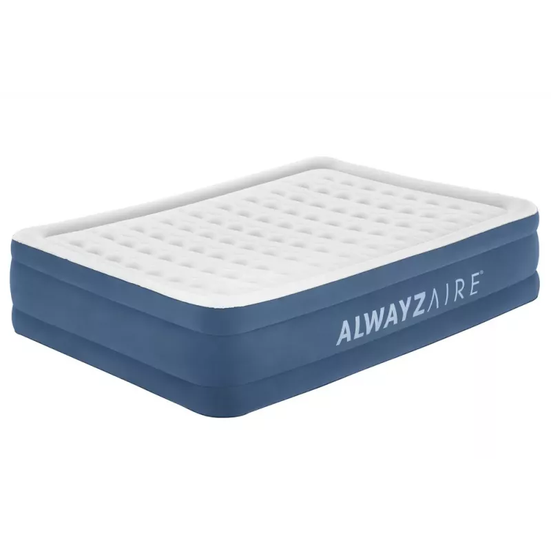 Bestway 67624 Colchón hinchable 203 x 152 x 46 cm Queensize con bomba AC integrada