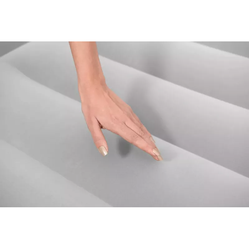 Bestway 671BD Colchón hinchable individual azul oscuro/gris