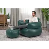 Bestway Sillón hinchable gris oscuro 75137