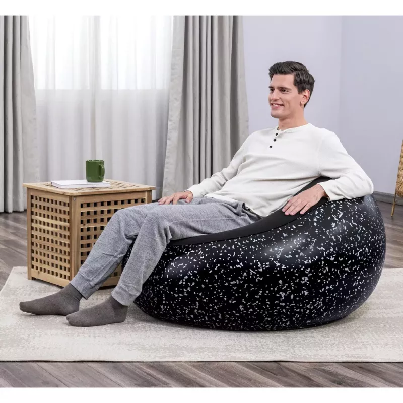 Bestway Sillón hinchable negro Inflate A Chair 75153