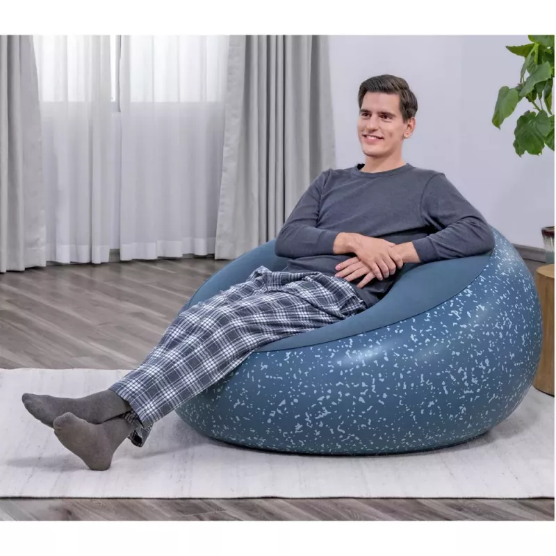 Bestway Sillón hinchable azul Inflate A Chair 75154