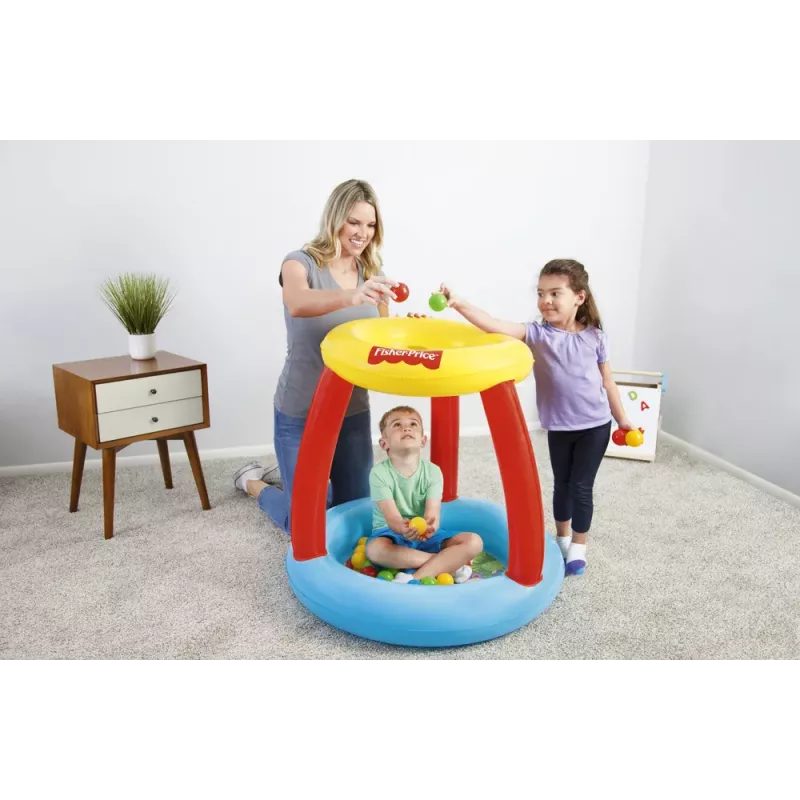 Piscina hinchable para niños con techo Fisher-Price Bestway 22598