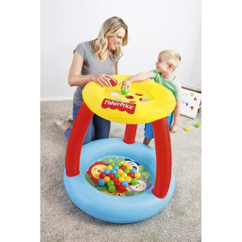 Piscina hinchable para niños con techo Fisher-Price Bestway 22598