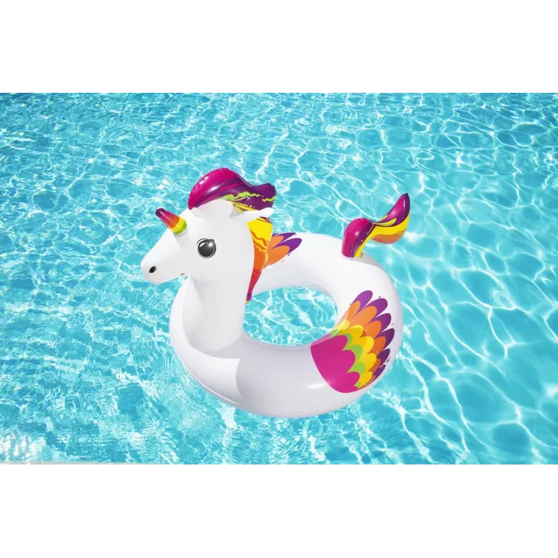Bestway Flotador hinchable de unicornio 119 x 91 cm