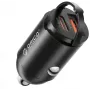 ORICO MR-30-2C-BK-EP Cargador de coche dual USB-C 30W, negro