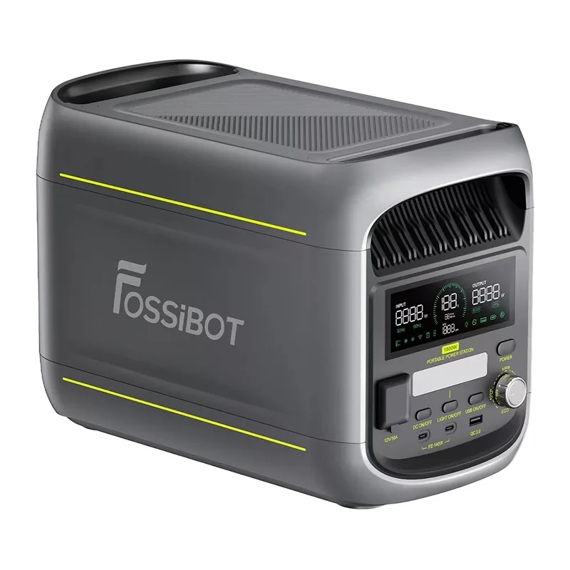 FOSSIBOT F1800 1800W Estación de carga, gris