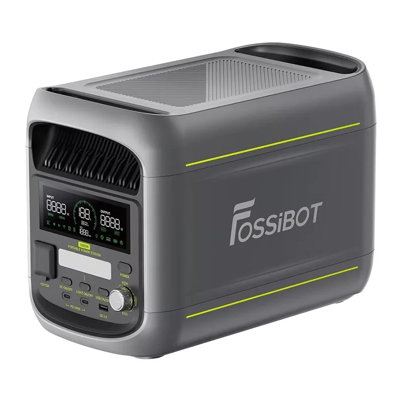 FOSSIBOT F1800 1800W Estación de carga, gris