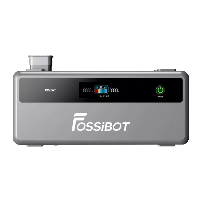 FOSSIBOT FBP1200-B Batería de expansión de 1958 Wh para estación de energía FBP1200, verde