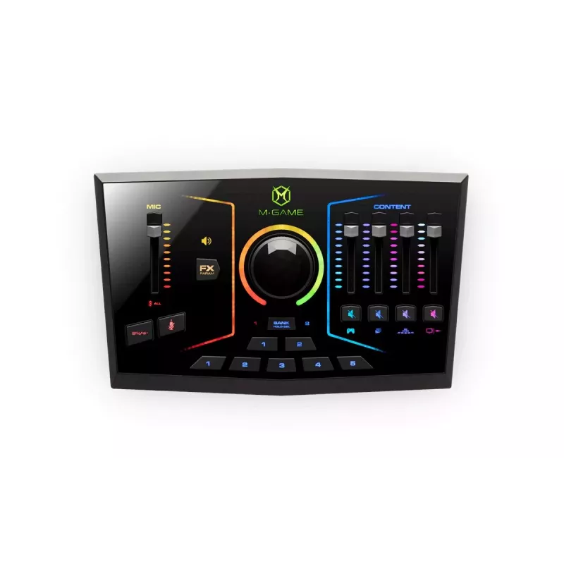 Interfaz de audio M-AUDIO M-GAME RGB Dual USB