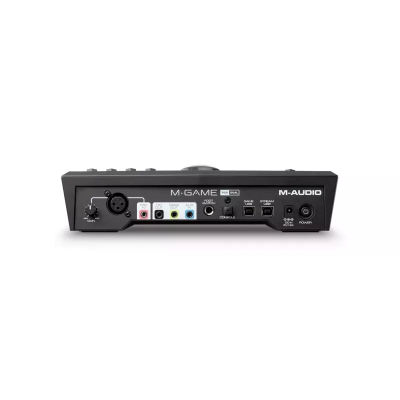 Interfaz de audio M-AUDIO M-GAME RGB Dual USB