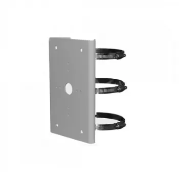 Hikvision DS-1275ZJ montaje vertical en mástil para cámaras domo, aleación de aluminio, blanco