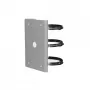 Hikvision DS-1275ZJ montaje vertical en mástil para cámaras domo, aleación de aluminio, blanco