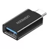 UGREEN Adaptador USB-C a USB 3.0 A hembra Negro