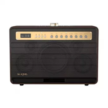 W-KING K6L altavoz Bluetooth portátil 120W, marrón