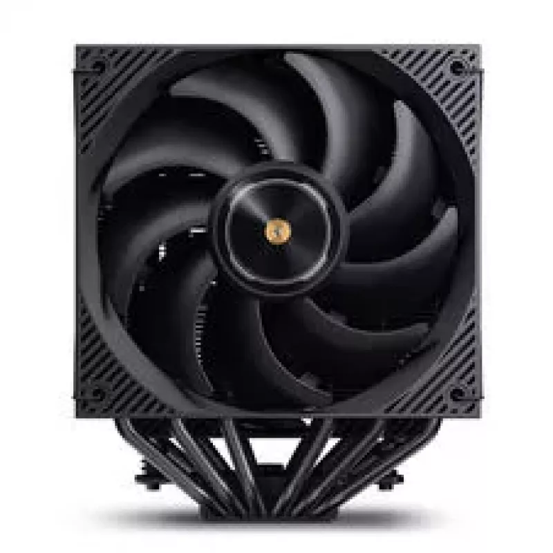 Jonsbo CC90 disipador de CPU negro, doble torre, ventilador PWM de 130 mm, pantalla segmentada