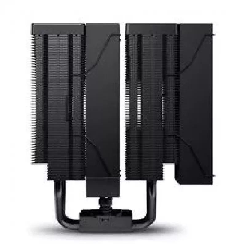 Jonsbo CC90 disipador de CPU negro, doble torre, ventilador PWM de 130 mm, pantalla segmentada