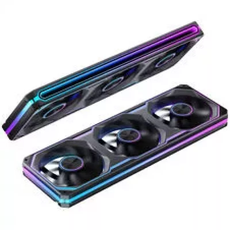 Jonsbo XA-360 Kit de ventiladores, PWM, ARGB, 360 mm, Negro