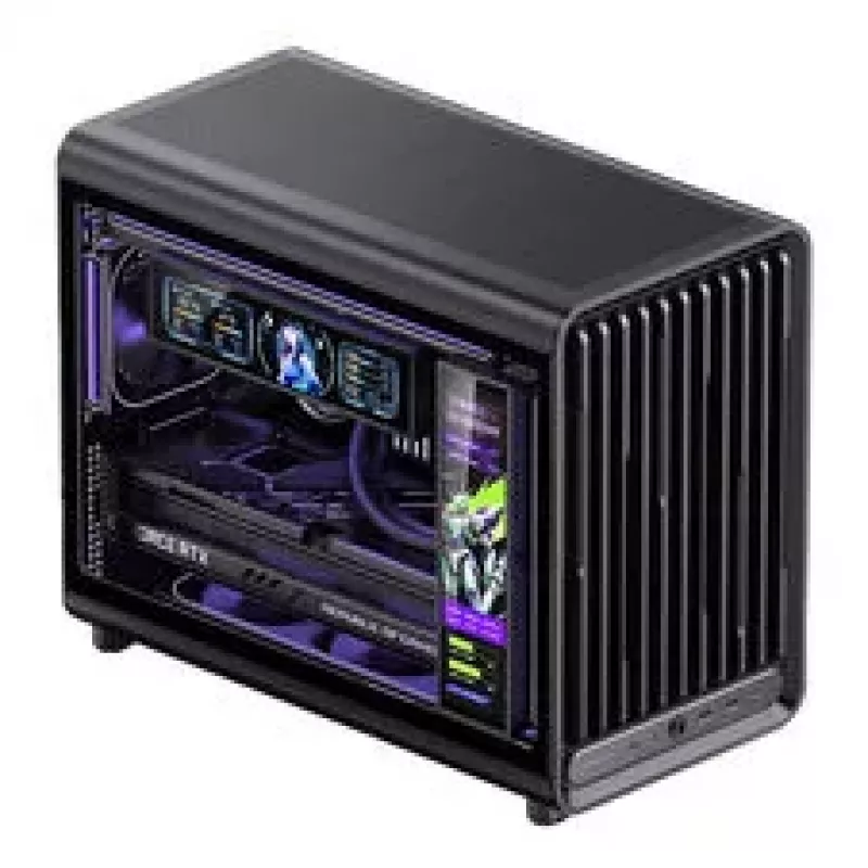 Jonsbo DS916 monitor IPS de 9,16 pulgadas con montaje para caja - negro