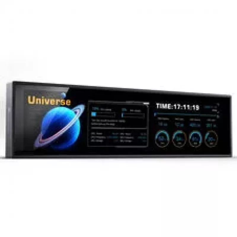 Jonsbo DS916 monitor IPS de 9,16 pulgadas con montaje para caja - negro