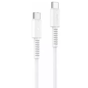Yesido Cable de Datos USB-C a USB-C PVC 60W CA154 Blanco