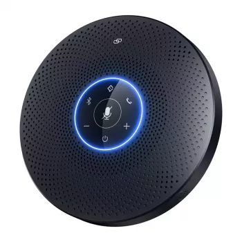 EMEET OfficeCore M2 Max Altavoz de Conferencia - Matriz de 8 micrófonos, captación 360°, USB-C/Bluetooth 5.0, batería de 24h, Daisy Chain