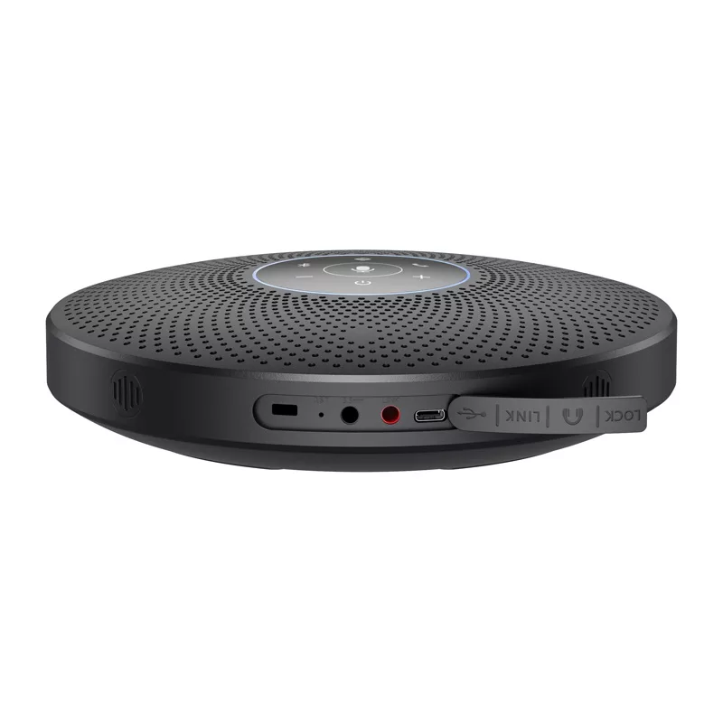 EMEET OfficeCore M2 Max Altavoz de Conferencia - Matriz de 8 micrófonos, captación 360°, USB-C/Bluetooth 5.0, batería de 24h, Daisy Chain