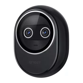 EMEET Piko+ Webcam, negro