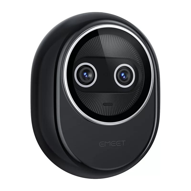 EMEET Piko+ Webcam, negro