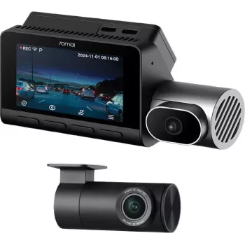 70mai T800 4K Dash Cam con cámara trasera RC41 4K HDR + SD 512GB