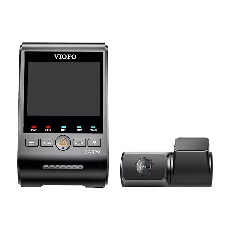 VIOFO A329S-2CH Dashcam de doble canal 4K+2K con GPS y Wi-Fi