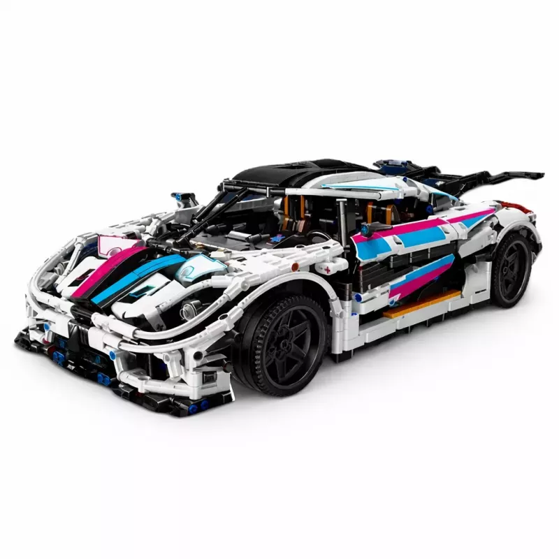 MOULD KING Regera Hypercar Set de construcción con control remoto 13120S - 3063 piezas