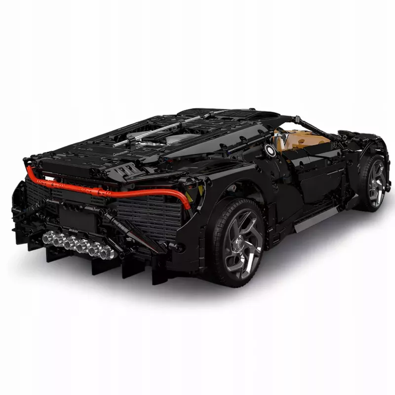 MOULD KING La Voiture Noire Set de construcción 13163S - 4800 piezas escala 1:8 réplica Bugatti
