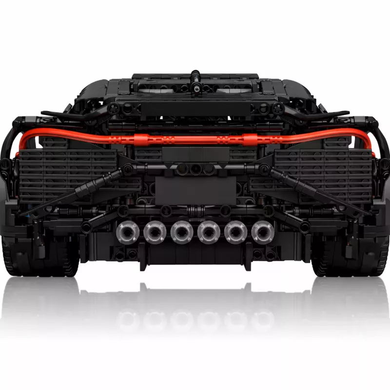 MOULD KING La Voiture Noire Set de construcción 13163S - 4800 piezas escala 1:8 réplica Bugatti