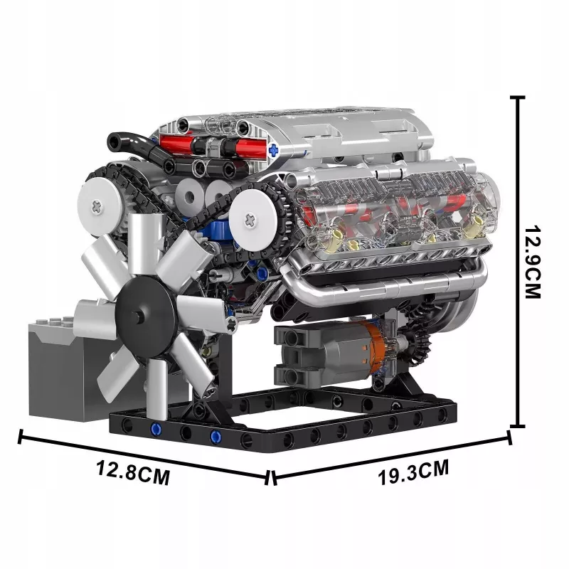 MOULD KING V8 Engine Set de construcción 10088S - 552 piezas