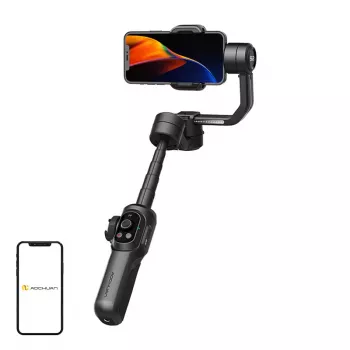 AOCHUAN S2 estabilizador gimbal de 3 ejes para smartphone negro
