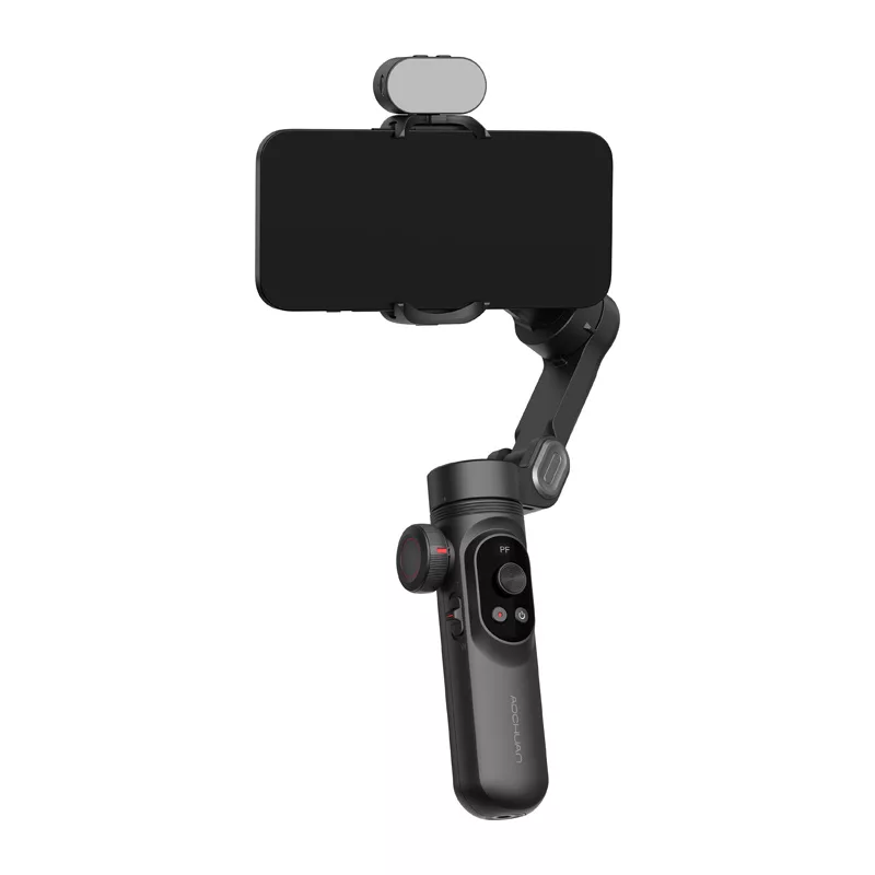 AOCHUAN X Pro gimbal con iluminación RGB (negro)