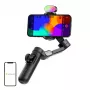 AOCHUAN X Pro gimbal con iluminación RGB (negro)