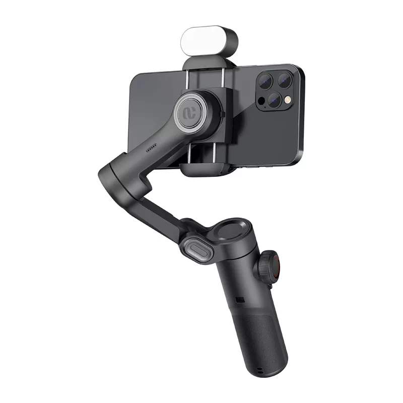 AOCHUAN XE gimbal con iluminación RGB (negro)