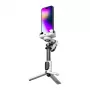AOCHUAN M1 Pro gimbal con iluminación RGB (blanco)