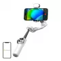 AOCHUAN X2 gimbal con iluminación RGB (blanco)