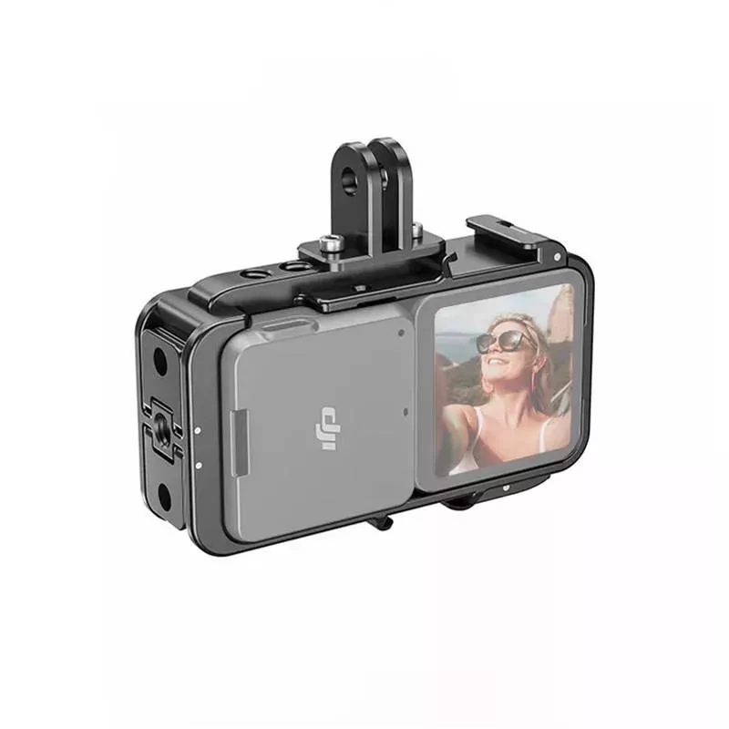 TELESIN Jaula protectora de marco metálico para DJI Action 2 (OA-FMS-003)