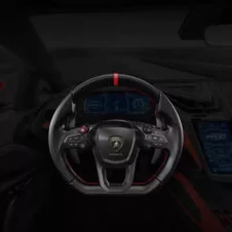 Moza Racing Lamborghini Revuelto Volante de simracing