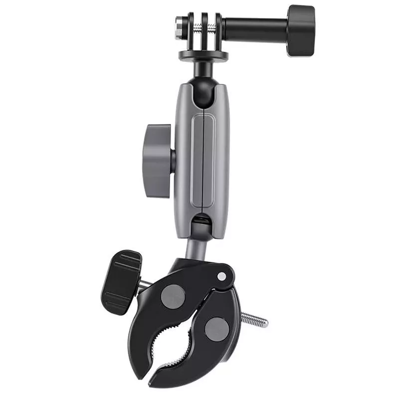 TELESIN Soporte de abrazadera universal para manillar para cámaras de acción (aluminio)