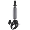 TELESIN Soporte de abrazadera universal para manillar para cámaras de acción (aluminio)