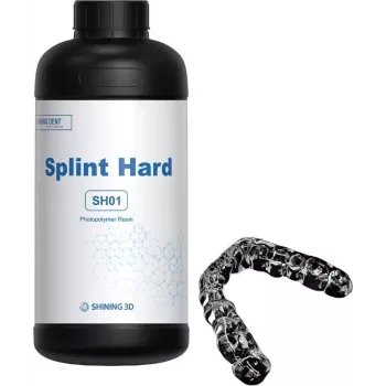 Shining 3D DENTAL SPLINT HARD RESIN SH01 1 kg transparente