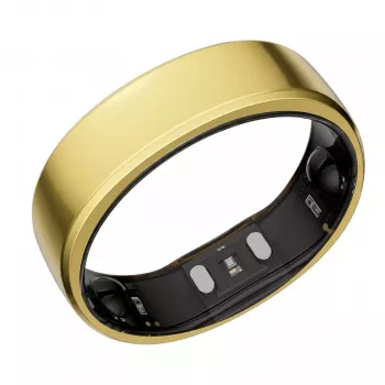 RingConn Smart Ring Gen2 King Gold Talla 8 - Wearable de seguimiento del sueño y fitness - Medidor de frecuencia cardíaca - Unisex